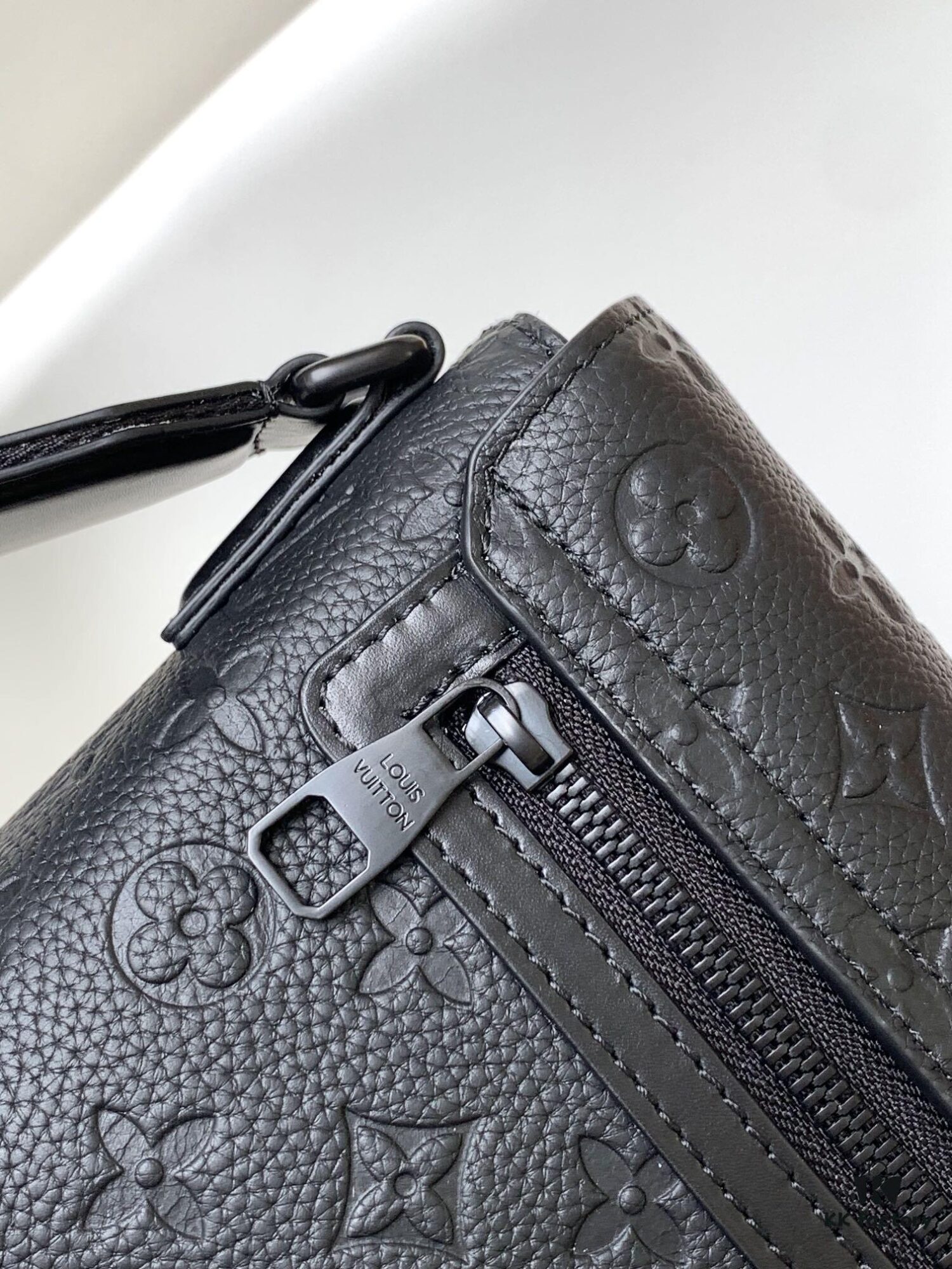 69305db3f09edb6de4c4fffd Top-tier Original Order M46794 Black Flower M23741 Embossed S-Cape Messenger Bag
