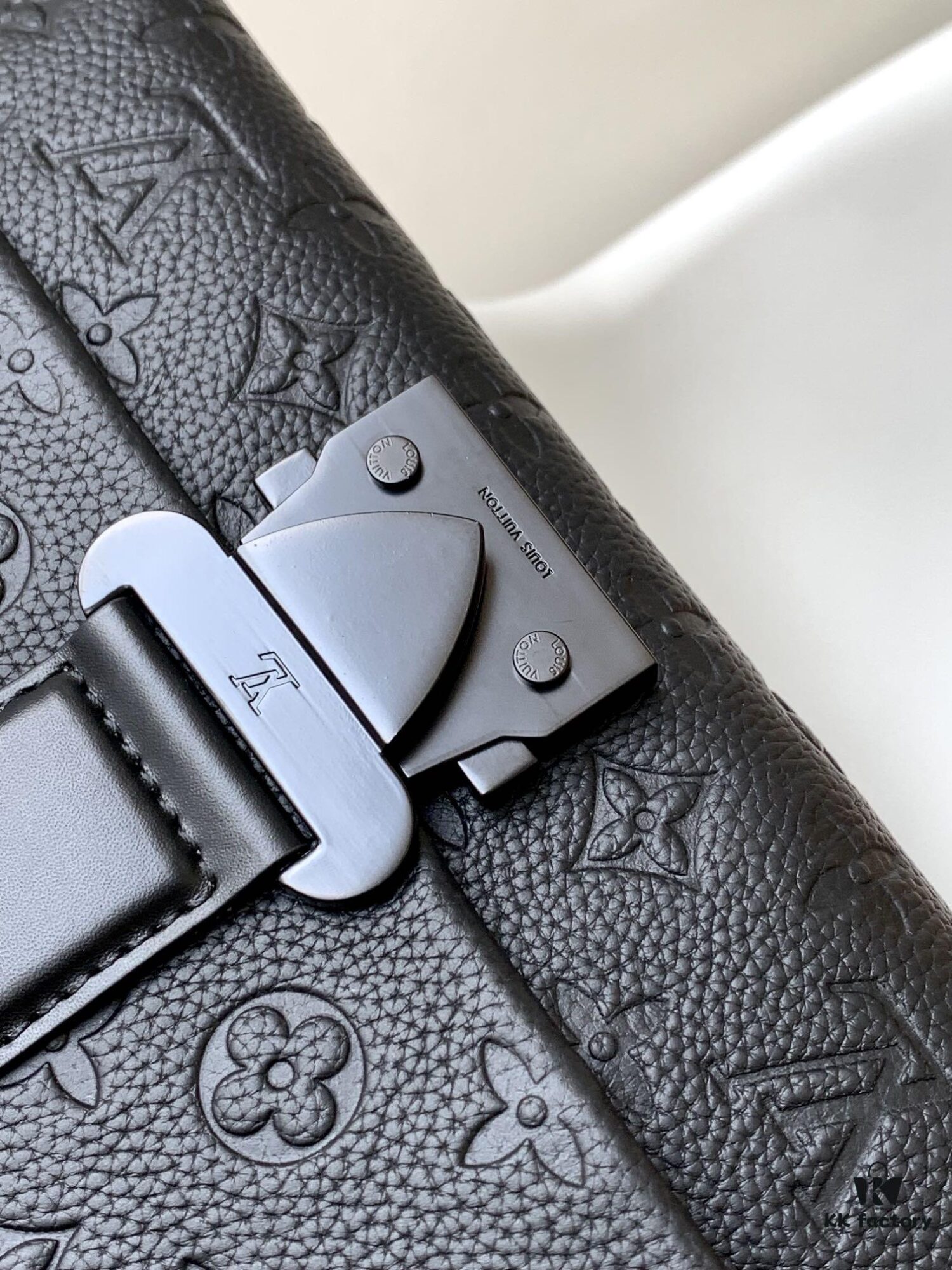 69305db4f09edb6de4c4ffff Top-tier Original Order M46794 Black Flower M23741 Embossed S-Cape Messenger Bag