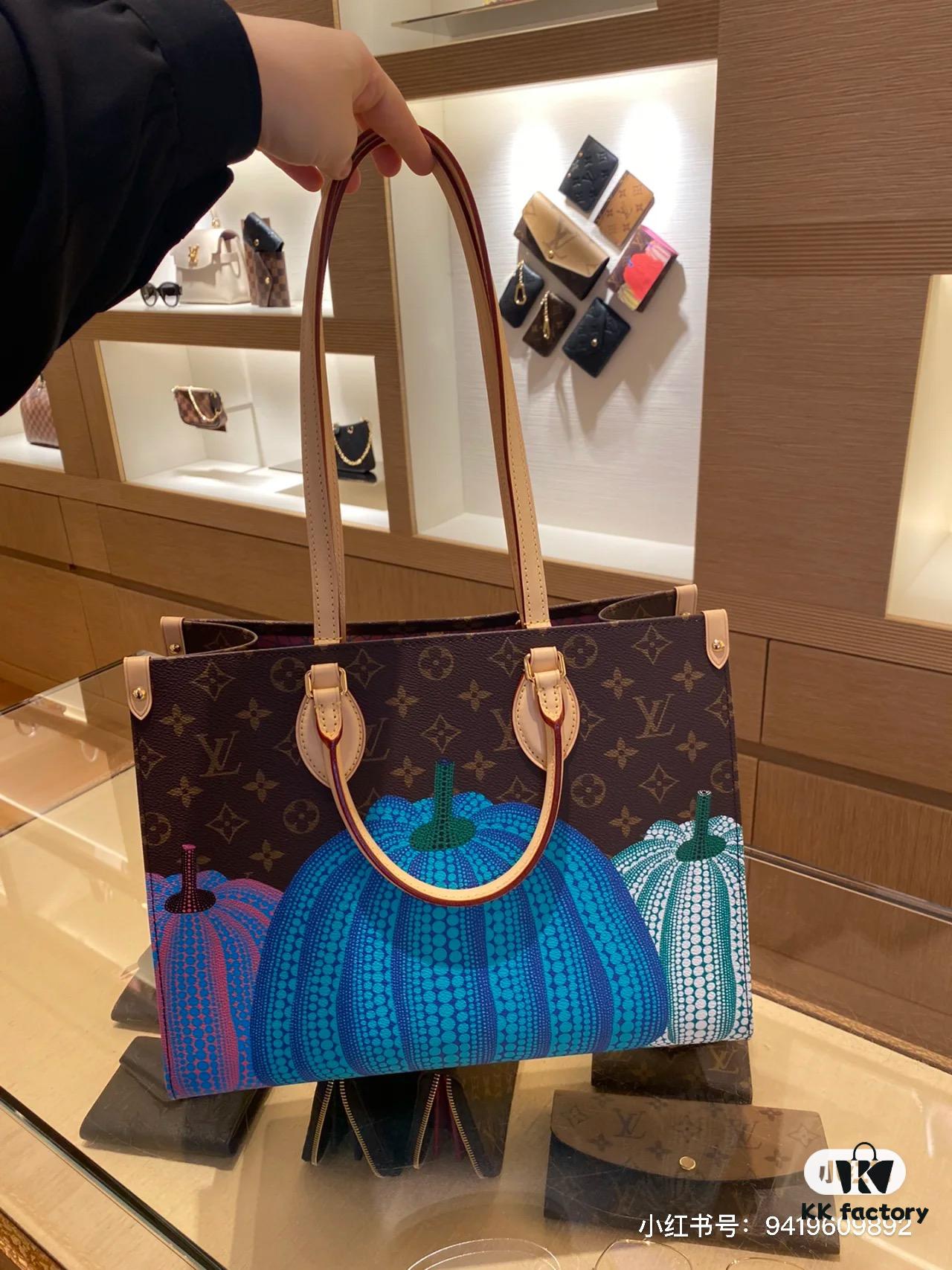 69305dcef09edb6de4c50034 M46467 M45654 LV x YK OnTheGo Small Handbag