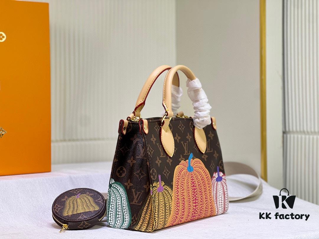 69305dcef09edb6de4c50035 M46467 M45654 LV x YK OnTheGo Small Handbag