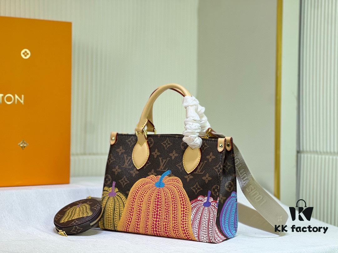 69305dcff09edb6de4c50037 M46467 M45654 LV x YK OnTheGo Small Handbag