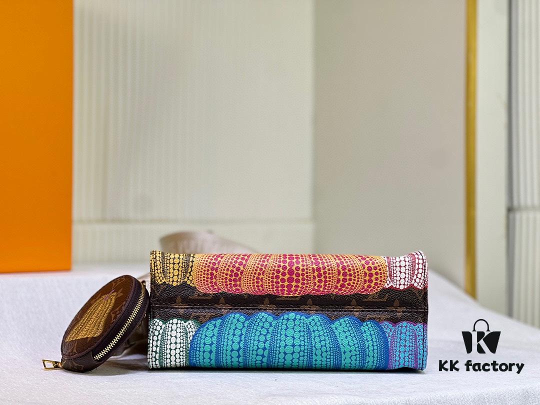 69305dd2f09edb6de4c5003b M46467 M45654 LV x YK OnTheGo Small Handbag