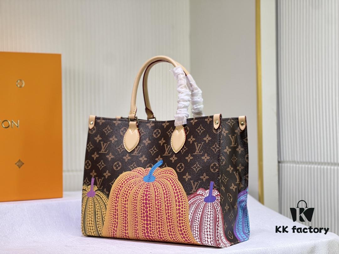 69305dd3f09edb6de4c50040 M46467 M44572 LV x YK OnTheGo Medium Tote Bag