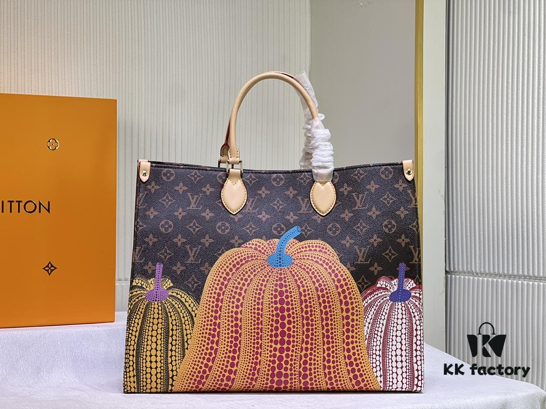 69305dd9f09edb6de4c5004a M46467 M44571 LV x YK OnTheGo Large Tote Bag