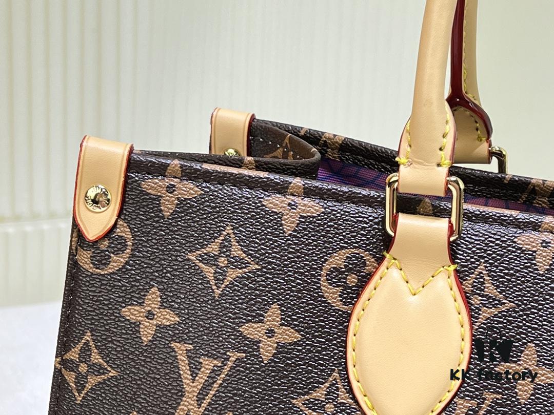 69305dd9f09edb6de4c5004b M46467 M44572 LV x YK OnTheGo Medium Tote Bag