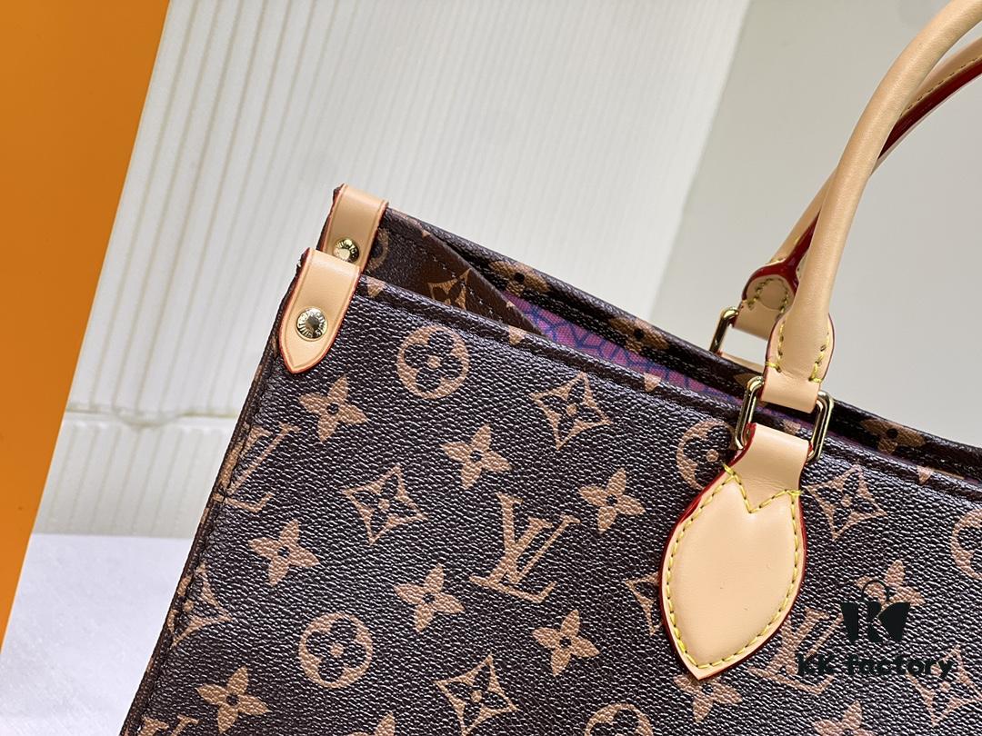 69305dd9f09edb6de4c5004c M46467 M44571 LV x YK OnTheGo Large Tote Bag