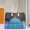 69305dd9f09edb6de4c5004d M46467 M44571 LV x YK OnTheGo Large Tote Bag