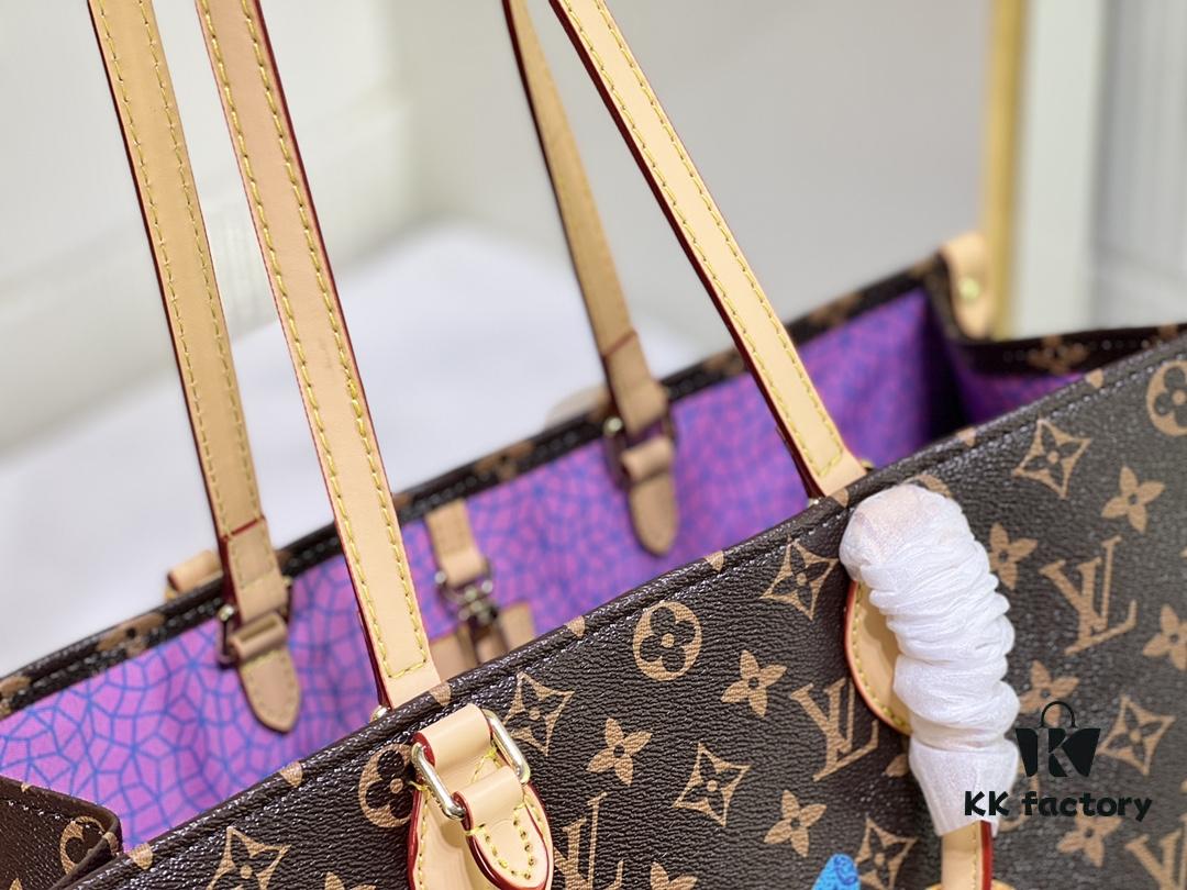 69305ddaf09edb6de4c50050 M46467 M44571 LV x YK OnTheGo Large Tote Bag