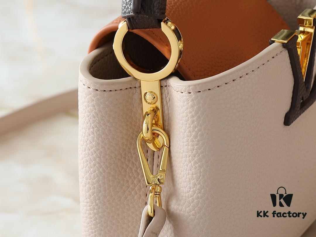69305e04f09edb6de4c500ac Upgraded Original M12956 M12952 M14176 Capucines Mini Bag in Elegant Taurillon Calfskin with Seasonal Hues