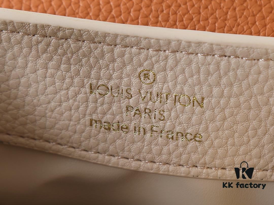 69305e04f09edb6de4c500ad Upgraded Original M12956 M12952 M14176 Capucines Mini Bag in Elegant Taurillon Calfskin with Seasonal Hues
