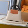 69305e0af09edb6de4c500b6 Guangzhou Goods Upgrade Original Version M12956 M12952 M14176 This Mini Capucines Bag Features Luxurious Taurillon Cowhide Leather in a Refined Seasonal Hue, Accentuated with Shining Metal Hardware and the LV Initials as a Signature Detail. The Flap Can Be Worn Externally or Tucked Inside to Reveal a Well-Organized Interior, While the Zippered Pocket Offers Secure Storage for Valuables. The Detachable and Adjustable Shoulder Strap Allows for Versatile Carrying Options. Dimensions: 27.0 x 17.3 x 9.0 cm (L x H x W)
