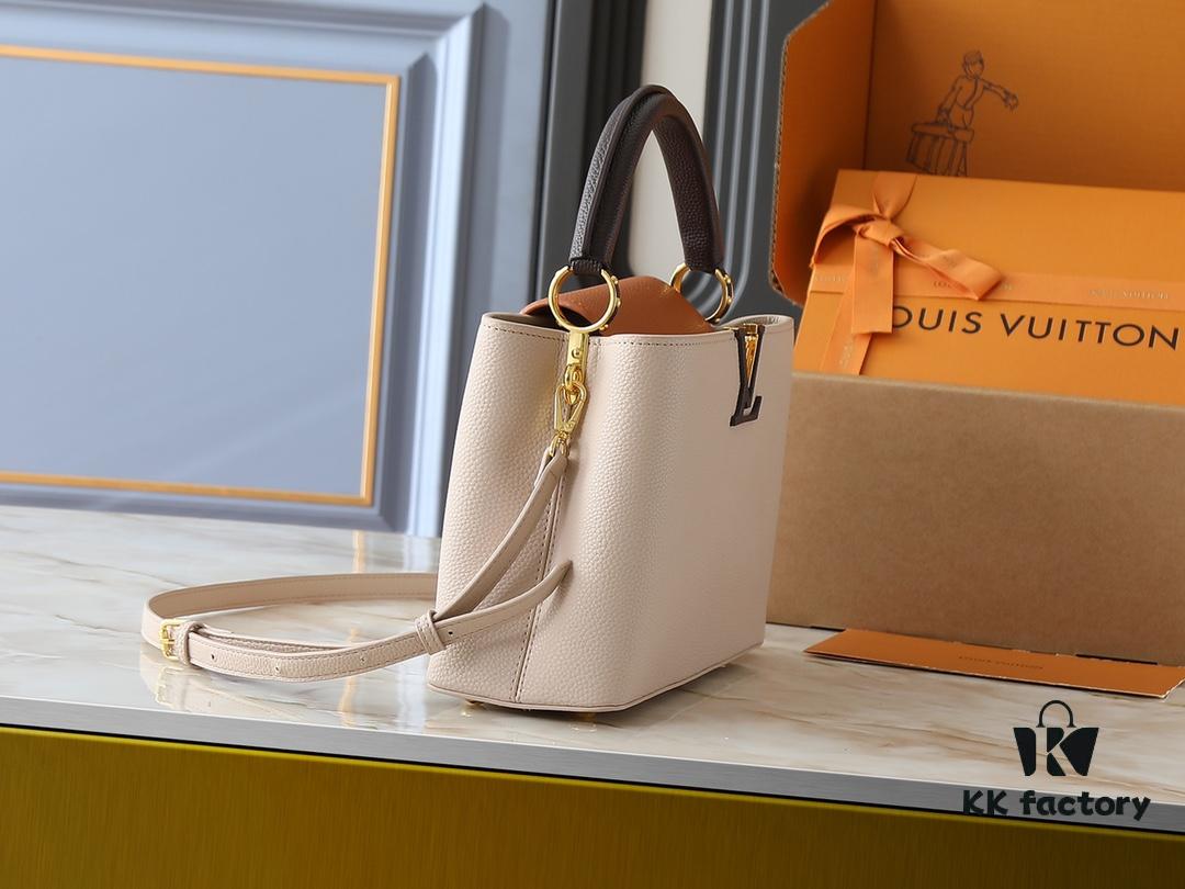 69305e0df09edb6de4c500bc Guangzhou Stock Upgraded Original M12956 M12952 M14176 This Capucines Medium Handbag Features Elegant Seasonal Hues Rendered in Luxurious Taurillon Cowhide Leather