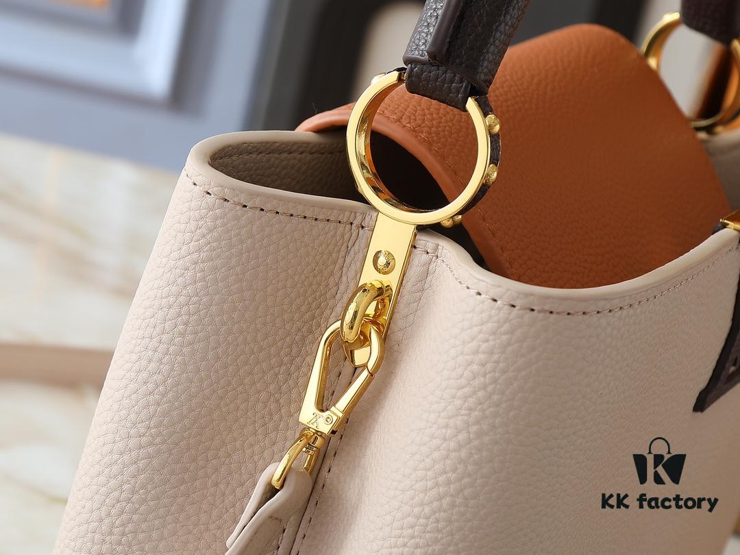 69305e0ff09edb6de4c500c1 Guangzhou Stock Upgraded Original M12956 M12952 M14176 This Capucines Medium Handbag Features Elegant Seasonal Hues Rendered in Luxurious Taurillon Cowhide Leather