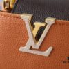69305e13f09edb6de4c500c6 Guangzhou Goods Upgraded Original Version M12956 M12952 M14176 This Mini Capucines Handbag in Elegant Taurillon Calfskin with Shiny Metal Hardware and LV Letter Accent