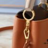 69305e13f09edb6de4c500c9 Guangzhou Goods Upgraded Original Version M12956 M12952 M14176 This Mini Capucines Handbag in Elegant Taurillon Calfskin with Shiny Metal Hardware and LV Letter Accent