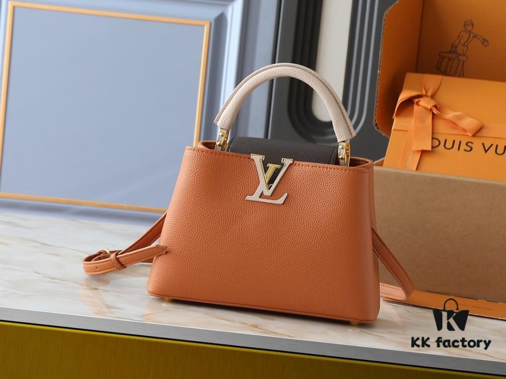 69305e16f09edb6de4c500cd Upgraded Original M12956 M12952 M14176 Capucines Mini Bag in Taurillon Leather