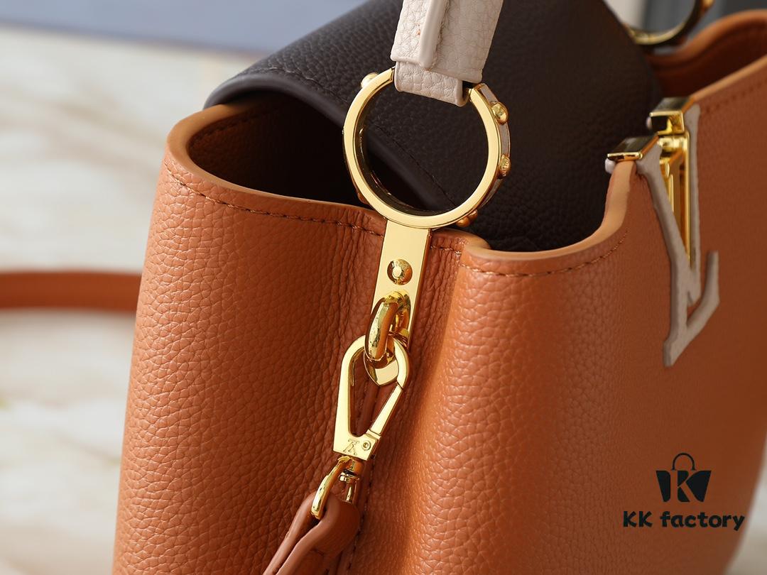69305e18f09edb6de4c500d2 Upgraded Original M12956 M12952 M14176 Capucines Mini Bag in Taurillon Leather