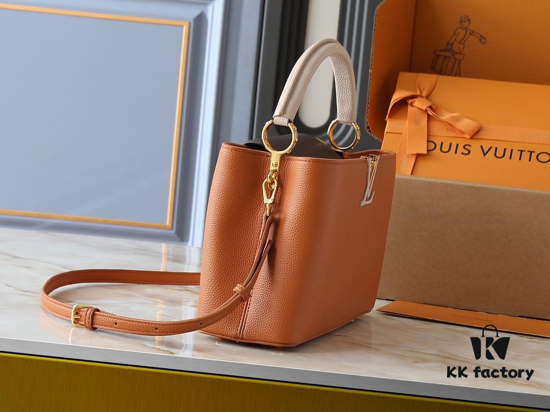 69305e1cf09edb6de4c500d9 Guangzhou Goods Upgraded Original M12956 M12952 M14176 Capucines Medium Handbag