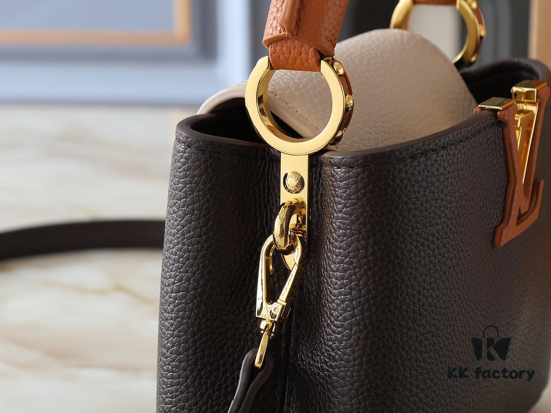 69305e21f09edb6de4c500e3 Upgraded Original M12956 M12952 M14176 Capucines Mini Bag in Elegant Taurillon Calfskin with Seasonal Hues