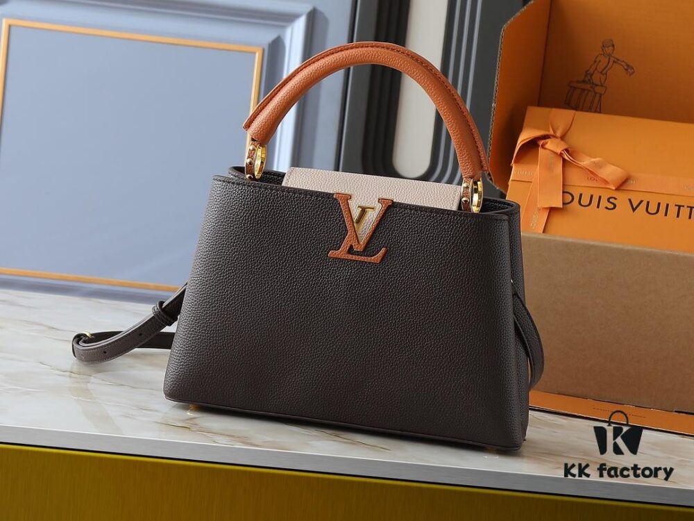 69305e26f09edb6de4c500f0 Upgraded Original Version M12956 M12952 M14176 Capucines Medium Handbag in Elegant Taurillon Calfskin with Seasonal Hues