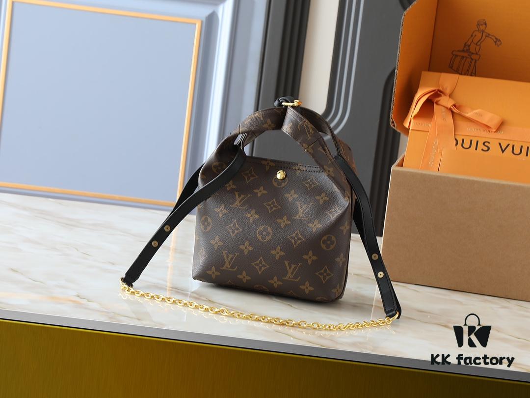 Upgraded Original M46816 Monogram Reverse Canvas Atlantis BB Handbag