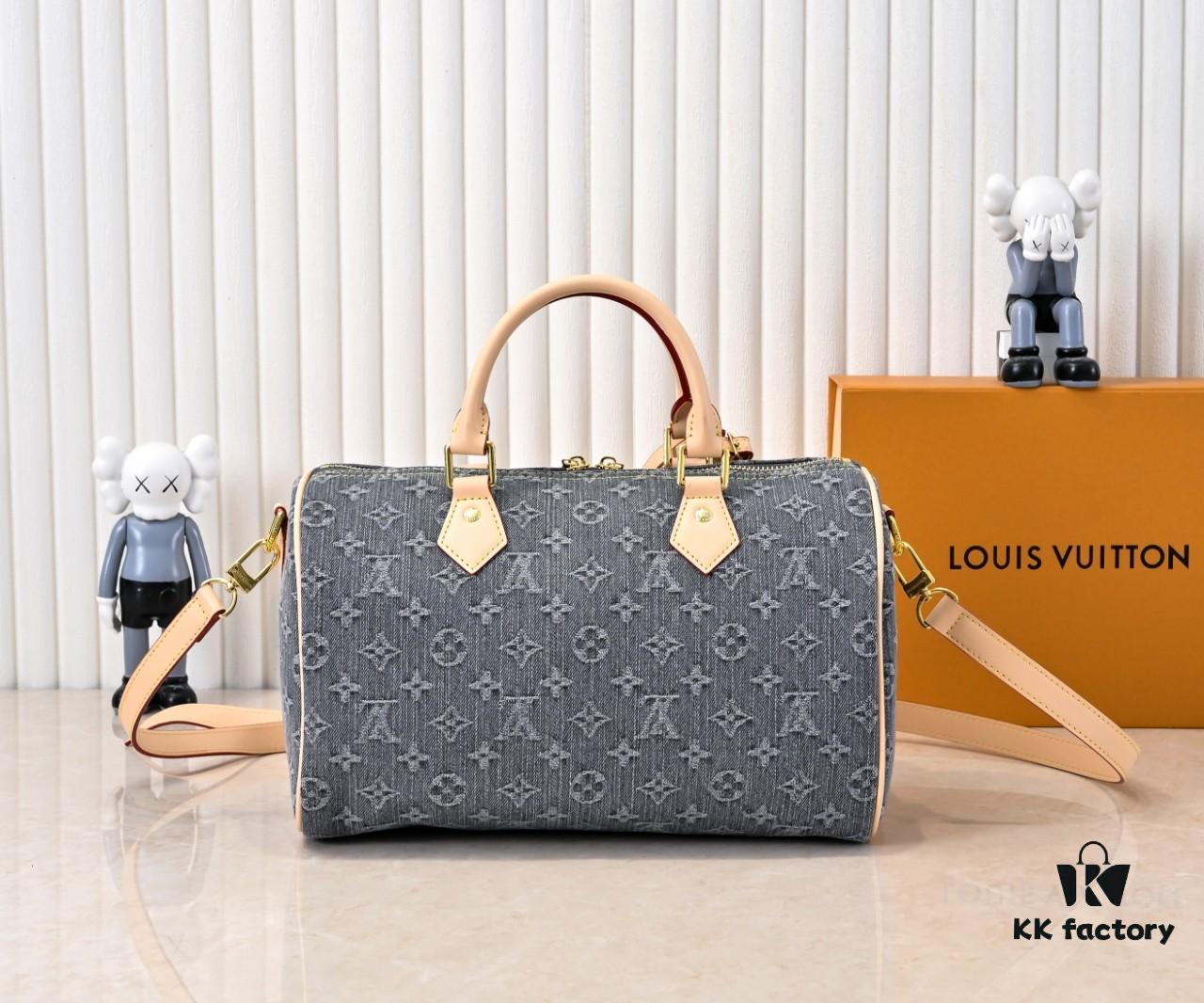 69305e5ff09edb6de4c50163 M13443 M40391 Denim Jeans Louis Vuitton x Takashi Murakami Cherry Monogram Bag