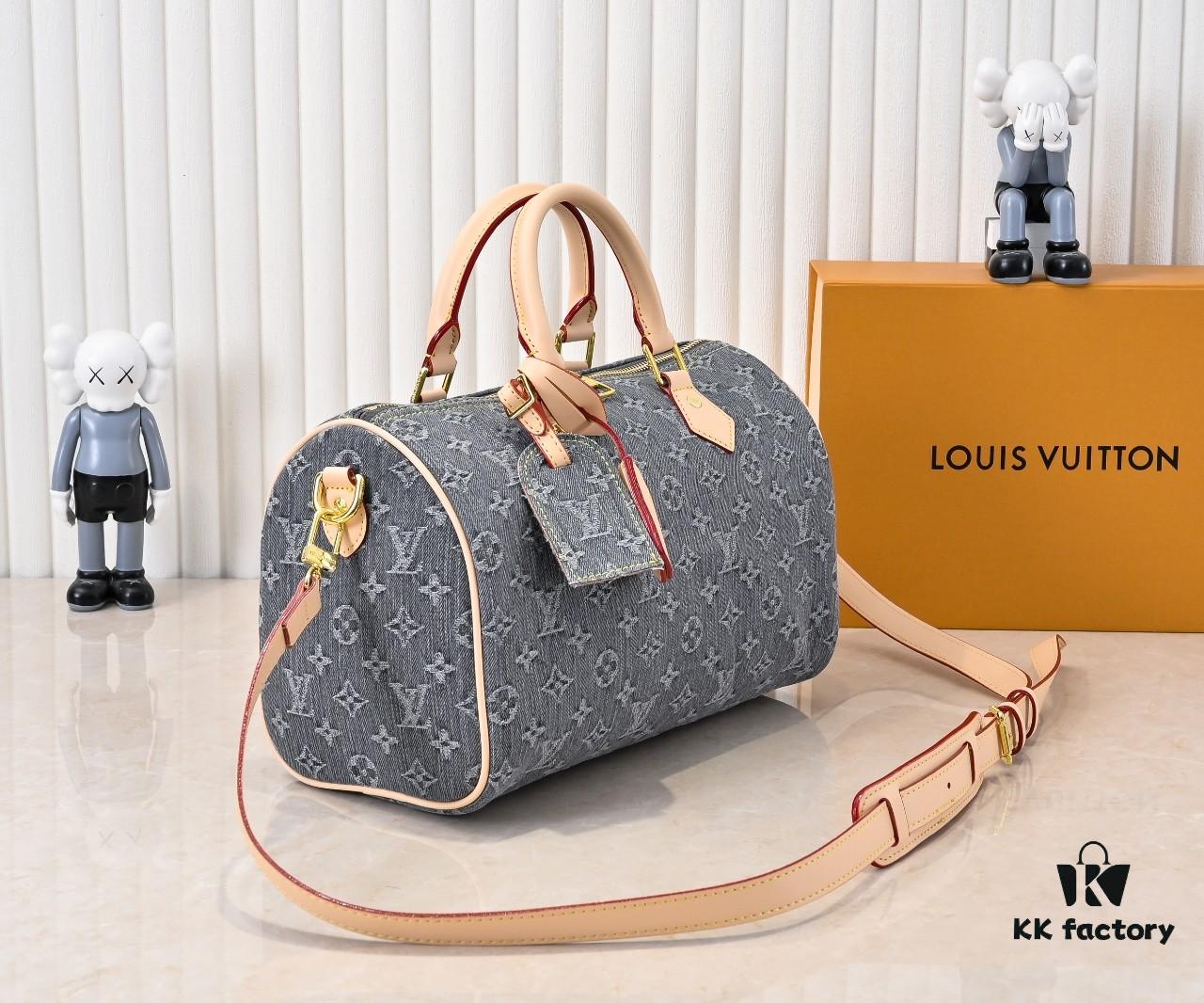 69305e61f09edb6de4c50167 M13443 M40391 Denim Jeans Louis Vuitton x Takashi Murakami Cherry Monogram Bag