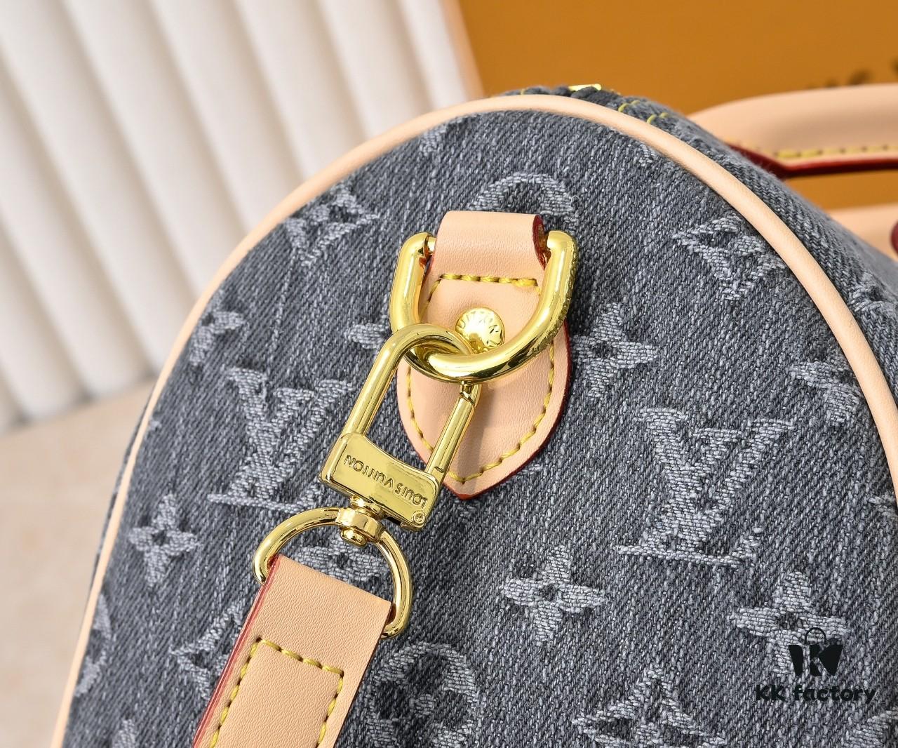 69305e61f09edb6de4c50168 M13443 M40391 Denim Jeans Louis Vuitton x Takashi Murakami Cherry Monogram Bag