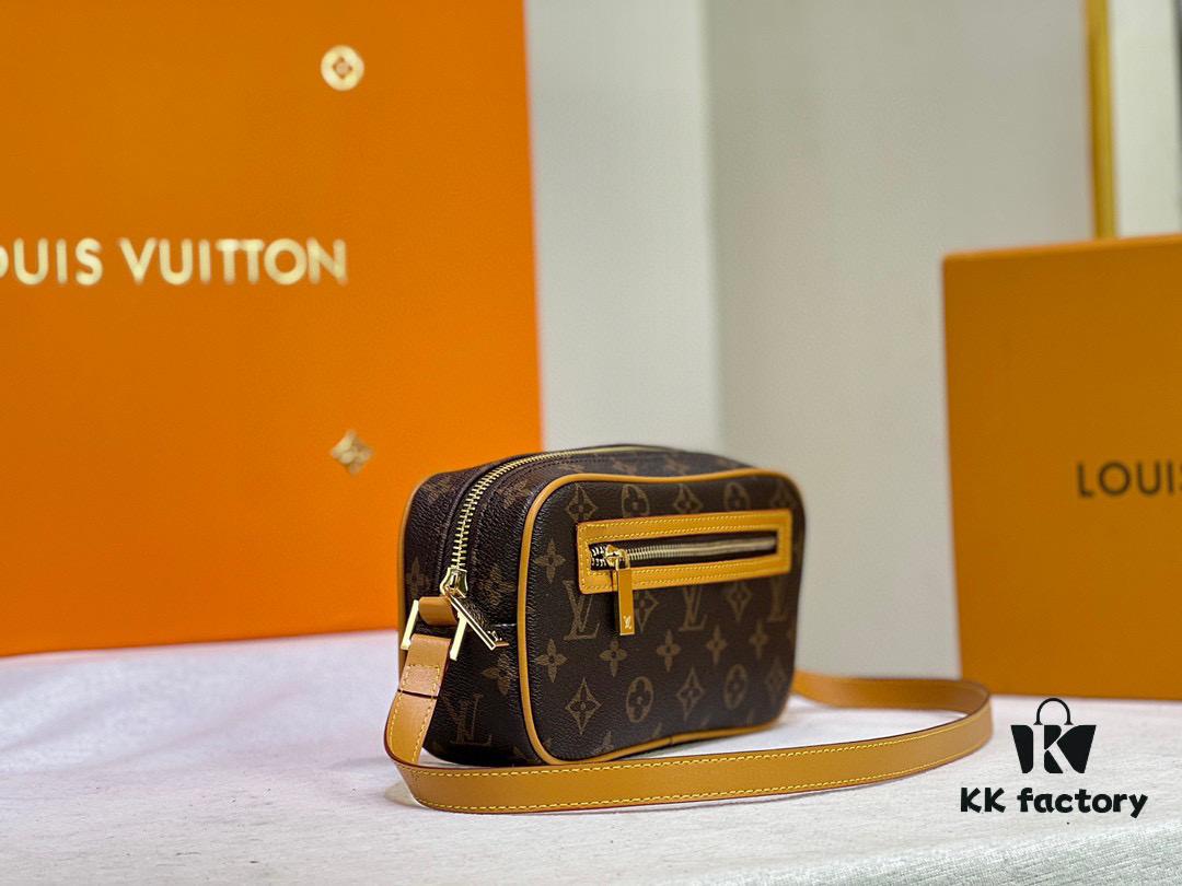 69305e92f09edb6de4c501cc M51183 Small Open Smile Box Bag LV Vintage Monogram Classic Shoulder Bag