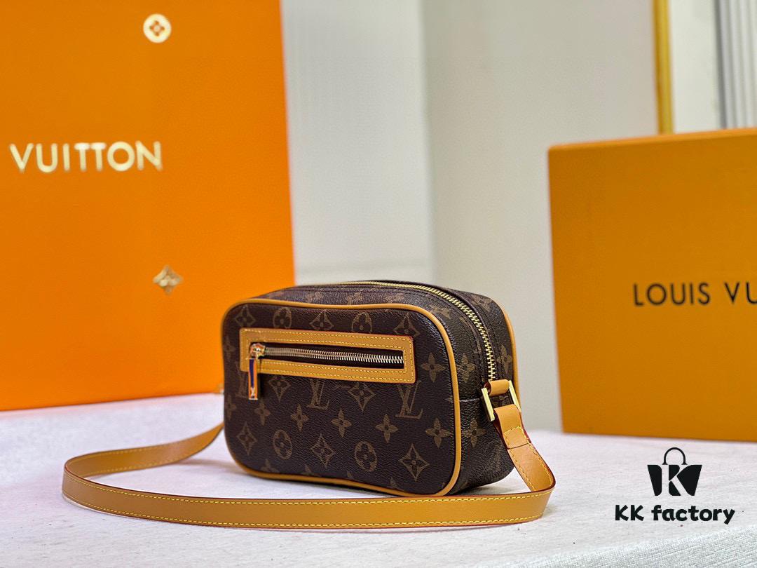 69305e93f09edb6de4c501ce M51183 Small Open Smile Box Bag LV Vintage Monogram Classic Shoulder Bag