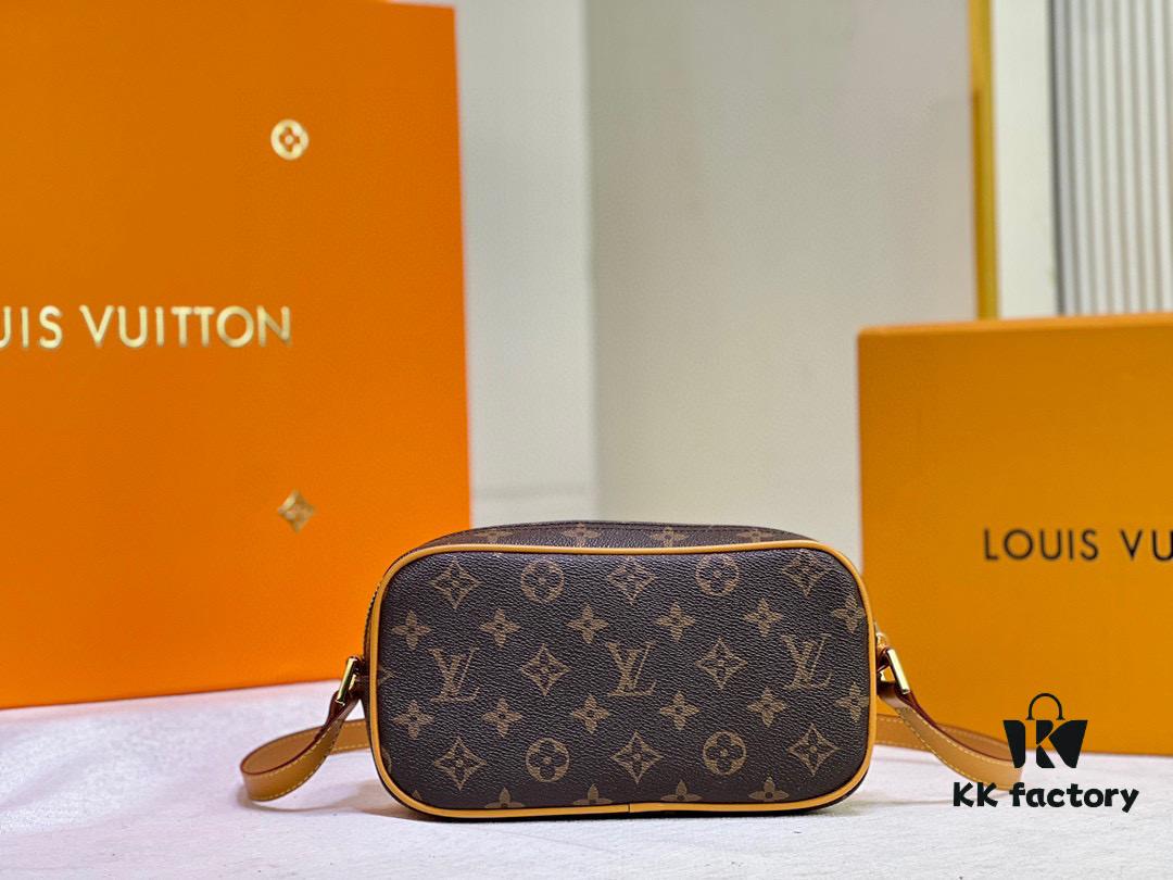69305e94f09edb6de4c501cf M51183 Small Open Smile Box Bag LV Vintage Monogram Classic Shoulder Bag