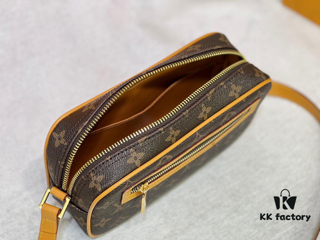 69305e96f09edb6de4c501d4 M51183 Small Open Smile Box Bag LV Vintage Monogram Classic Shoulder Bag