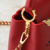 69305e9af09edb6de4c501dd Guangzhou Stock Upgraded Original M24583 M24584 M24585 Gold-Tone Crystal Flower Crown Capucines Handbag