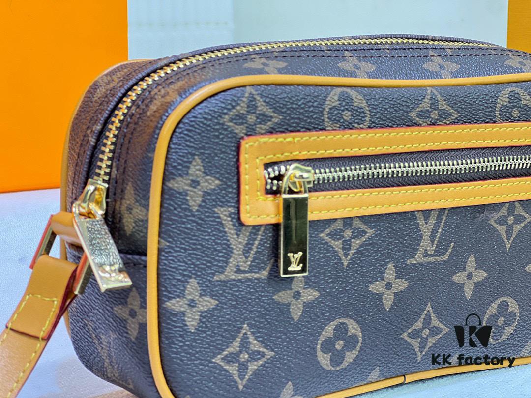 69305e9cf09edb6de4c501e0 M51183 Small Open Smile Box Bag LV Vintage Monogram Classic Shoulder Bag