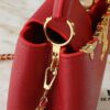 69305e9df09edb6de4c501e1 Guangzhou Stock Upgraded Original M24583 M24584 M24585 Golden Crystal Flower Crown Capucines Handbag