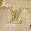69305eaaf09edb6de4c501fa Guangzhou Stock Upgraded Original M24583 M24584 M24585 Gold-Tone Crystal Flower Crown Capucines Handbag