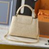 69305eacf09edb6de4c50202 Guangzhou Stock - Upgraded Original M24583 M24584 M24585 Gold-Tone Crystal Flower Crown Capucines Handbag