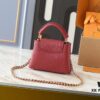69305eb0f09edb6de4c50206 Guangzhou Stock Upgraded Original M24583 M24584 M24585 Golden Rhinestone Flower Crown Capucines Handbag
