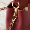 69305eb4f09edb6de4c5020e Guangzhou Stock Upgraded Original M24583 M24584 M24585 Golden Rhinestone Flower Crown Capucines Handbag