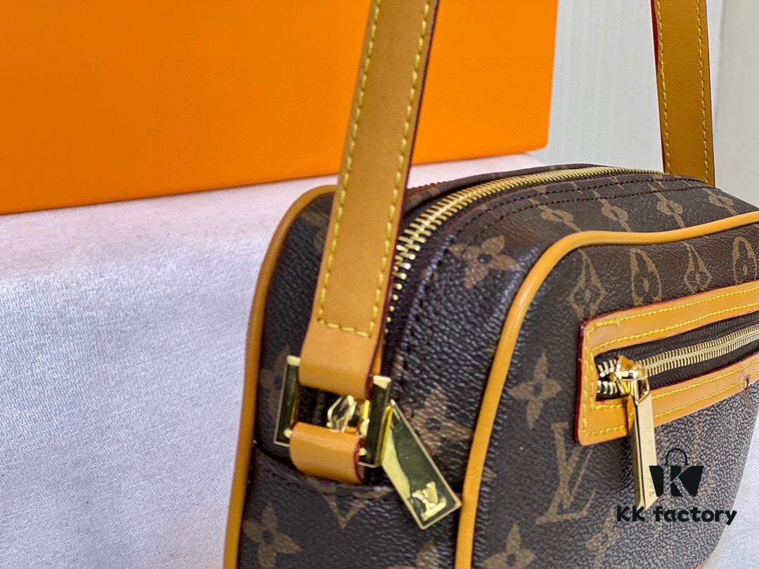 69305eb4f09edb6de4c5020f M51183 Small Open Smile Box Bag LV Vintage Monogram Classic Shoulder Bag