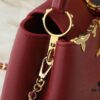 69305eb9f09edb6de4c50219 Guangzhou Stock Upgraded Original M24583 M24584 M24585 Golden Crystal Flower Crown Capucines Handbag