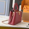 69305eb9f09edb6de4c5021b Guangzhou Stock Upgraded Original M24583 M24584 M24585 Gold-Tone Crystal Flower Crown Capucines Handbag