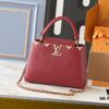 69305ebaf09edb6de4c5021d Guangzhou Stock Upgraded Original M24583 M24584 M24585 Gold-Tone Crystal Flower Crown Capucines Handbag