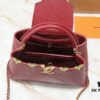 69305ebdf09edb6de4c50221 Guangzhou Stock Upgraded Original M24583 M24584 M24585 Gold-Tone Crystal Flower Crown Capucines Handbag
