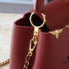 69305ec1f09edb6de4c50228 Guangzhou Stock Upgraded Original M24583 M24584 M24585 Gold-Tone Crystal Flower Crown Capucines Handbag