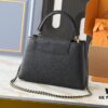 69305ec9f09edb6de4c50232 Guangzhou Stock Upgraded Original M24583 M24584 M24585 Gold-Tone Crystal Flower Crown Capucines Handbag
