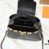 69305ecbf09edb6de4c50237 Guangzhou Stock Upgraded Original M24583 M24584 M24585 Gold-Tone Crystal Flower Crown Capucines Handbag