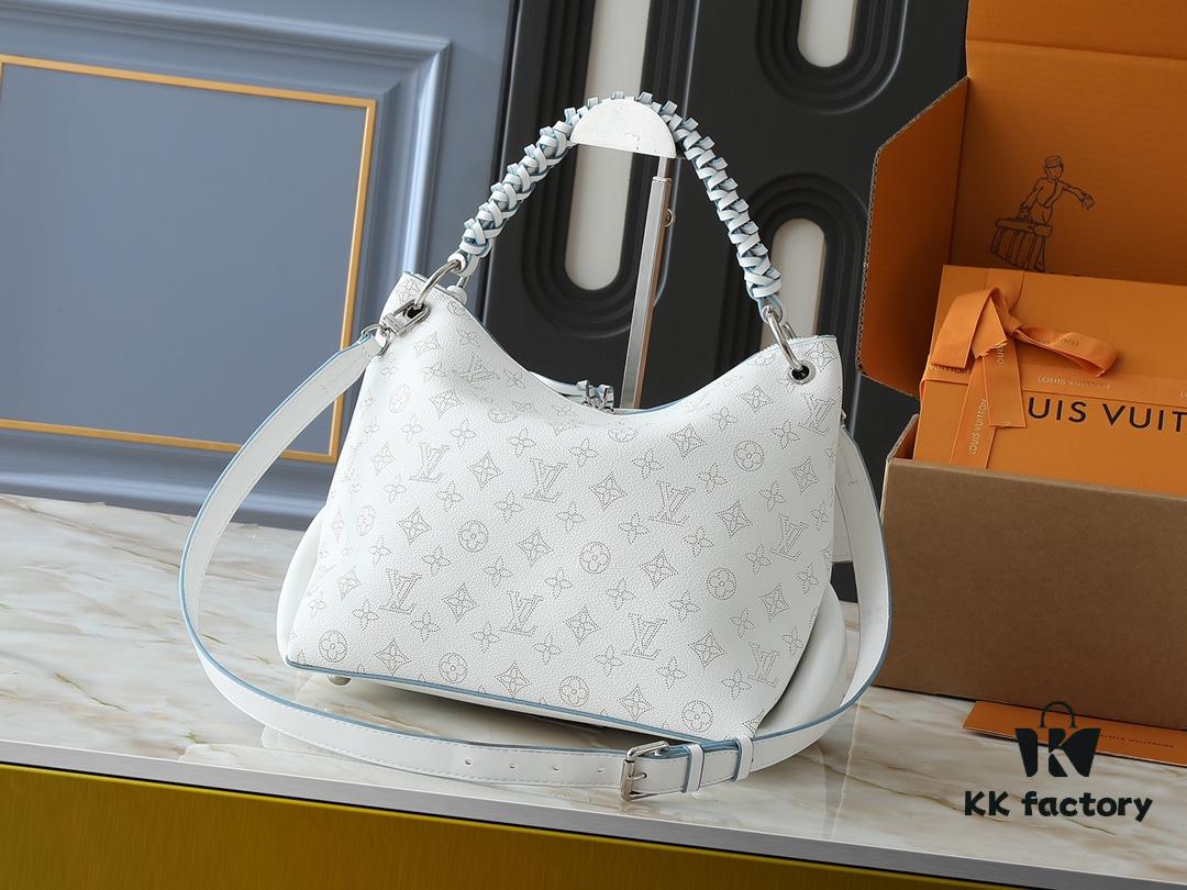 69305ecff09edb6de4c50242 Upgraded Original M56073 M56084 Beaubourg Hobo Medium Leather Handbag