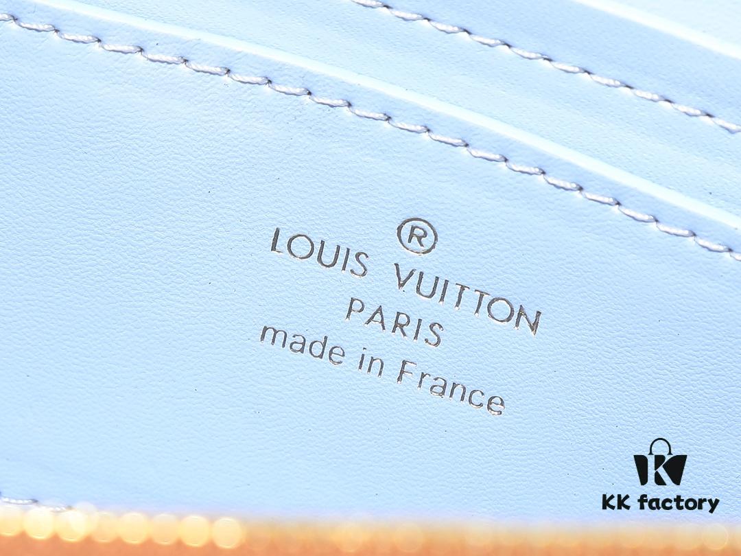 69305eddf09edb6de4c50266 Upgraded Original M21590 M59090 Twist One Handle BB Handbag crafted from deeply dyed Taurillon leather, featuring a top single handle and the iconic LV Twist turn-lock flap closure. The contrasting color leather lining adds a fashionable touch, suitable for crossbody, shoulder, or handheld wear.