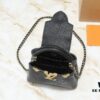 69305ee0f09edb6de4c5026c Guangzhou Stock Upgraded Original M24583 M24584 M24585 Gold-Tone Crystal Flower Crown Capucines Handbag